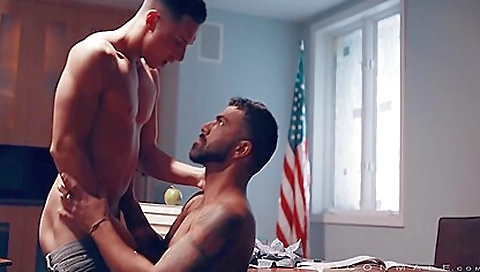 Shara cranking with huge tits