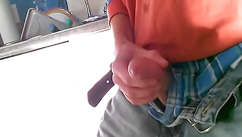 Sexy dark brown a massage and cum after getting