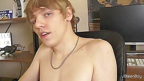 Slutty blonde with huge tits