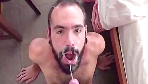 Sexy chick has a hot creampie