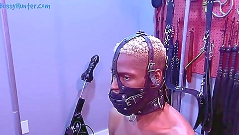 Married black girl with toys