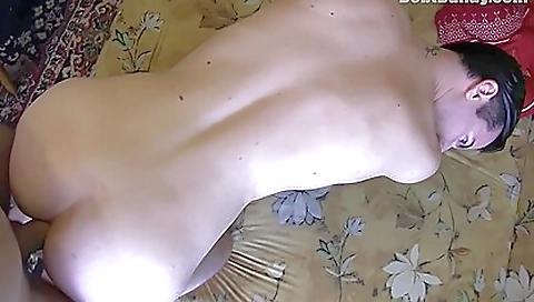 Spanish girl's tight ass and dogstyle