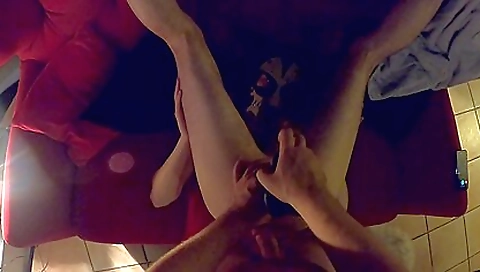 Hot chonga gets off in a strip